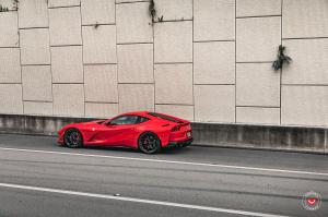 Ferrari 812 Superfast by Novitec Rosso on Vossen Wheels (EVO-4) 2020 года 